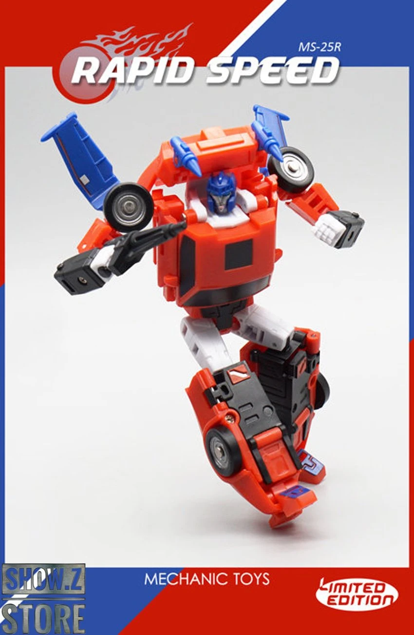 MechFansToys Mech Soul MS-25R Rapid Speed Road Rage Limited Edition - Image 15