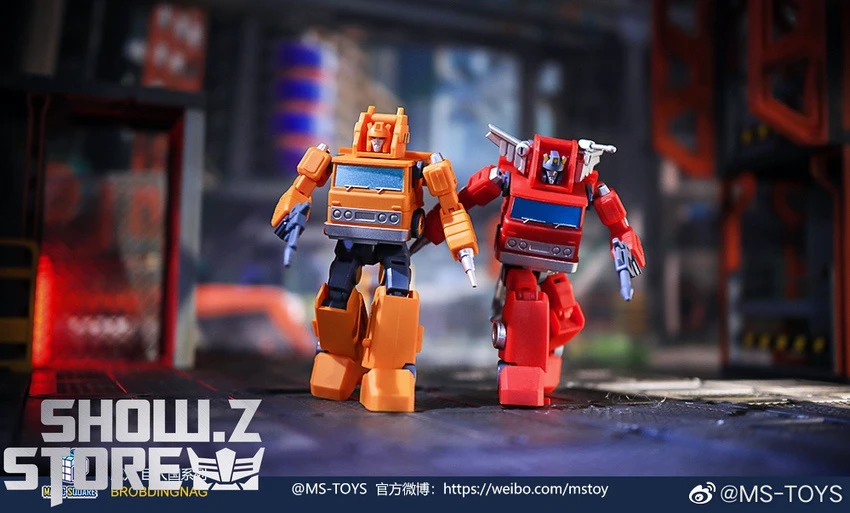 Magic Square MS-B01A Architect Inferno & MS-B02A Fire Extinguisher Grapple Metallic Color Version Set Of 2 - Image 11