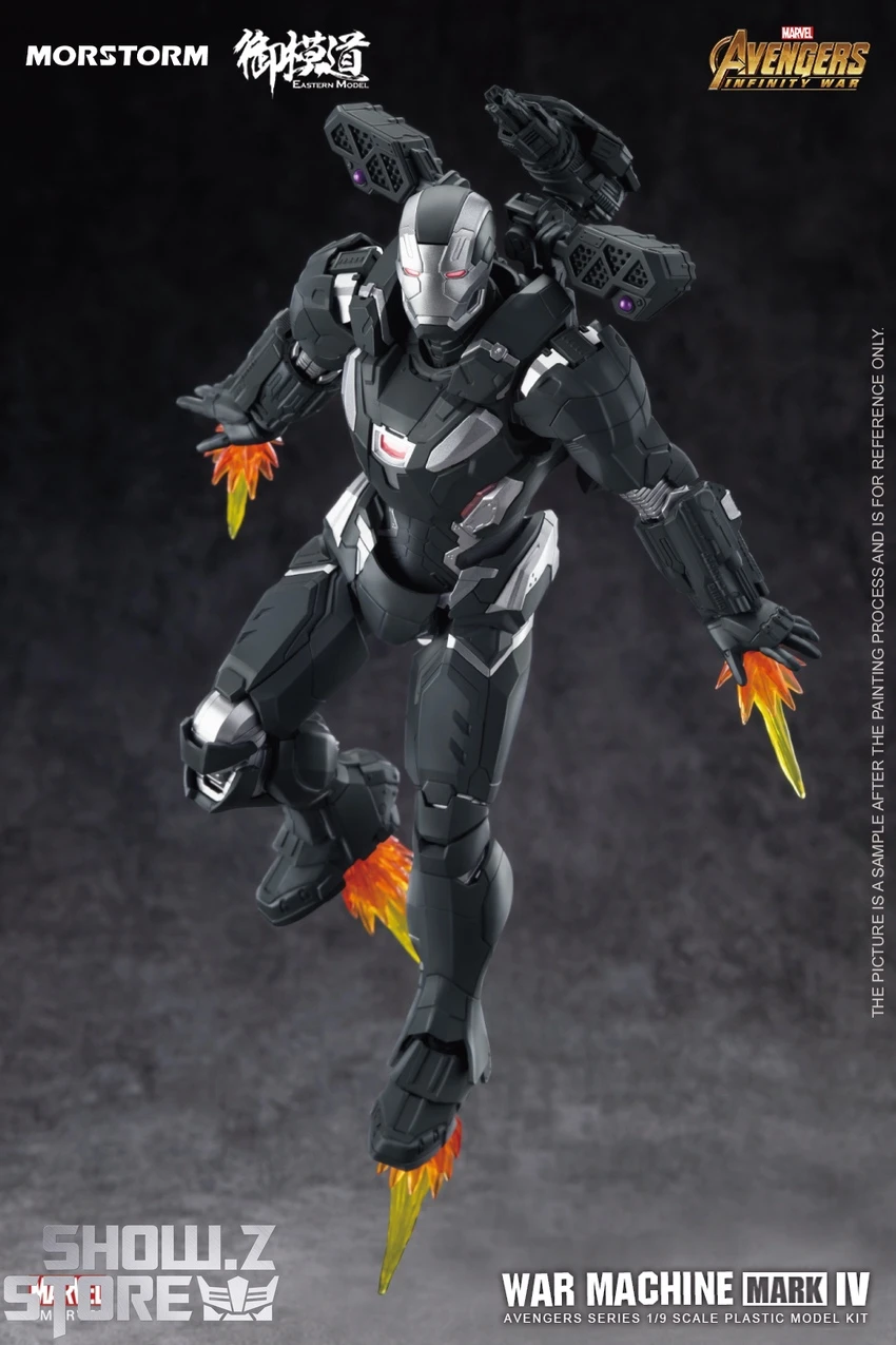 Eastern Model 1/9 Iron Man Mark 4 War Machine Model Kit Reissue - Image 12