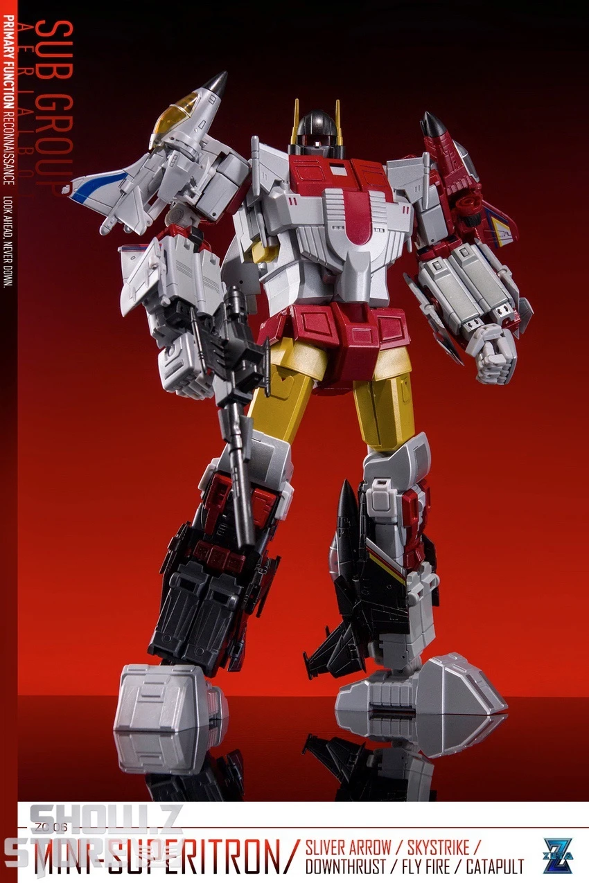 Zeta Toys ZC-06 Mini Superitron Superion Metallic Edition - Image 5