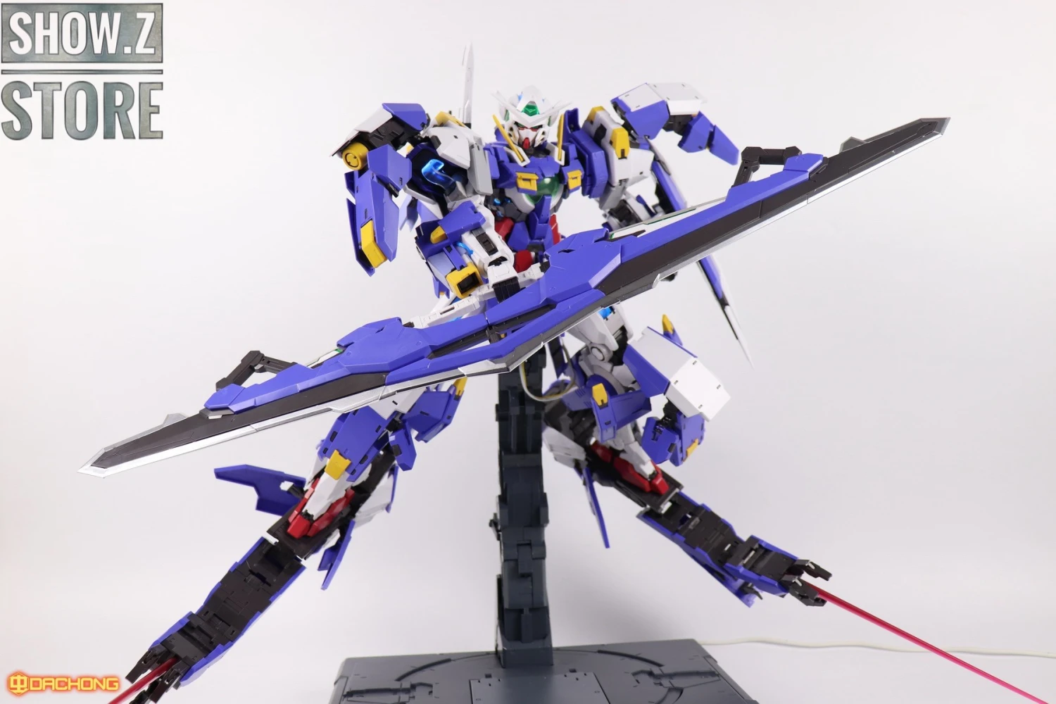 Daban PG GN-001/hs-A01 1/60 Avalanche Exia W/ LED & Battle Damaged Kit & Dash Unit Kit - Image 15