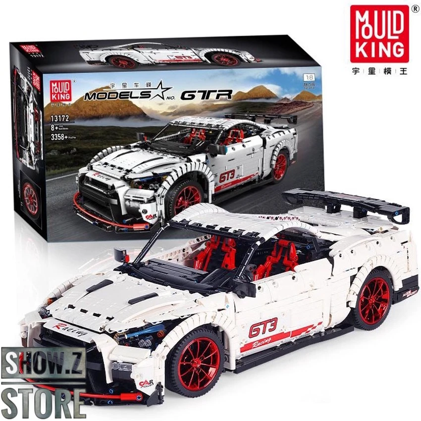 Mould King 13172 The Nismo Nissan GTR GT3 - Image 2