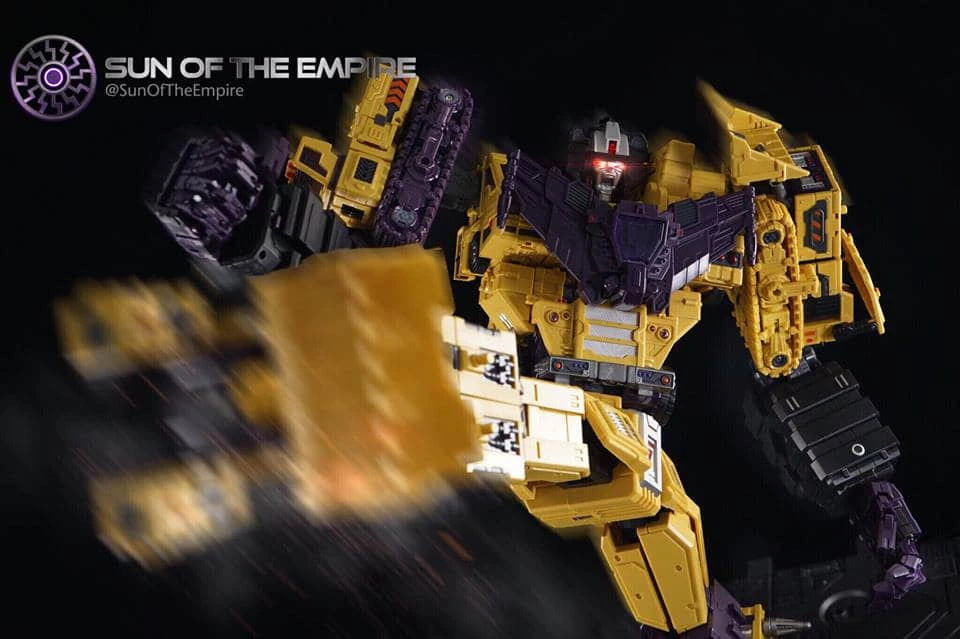 Toyworld TW-C07B Constructor Devastator Yellow Set Of 6 - Image 6