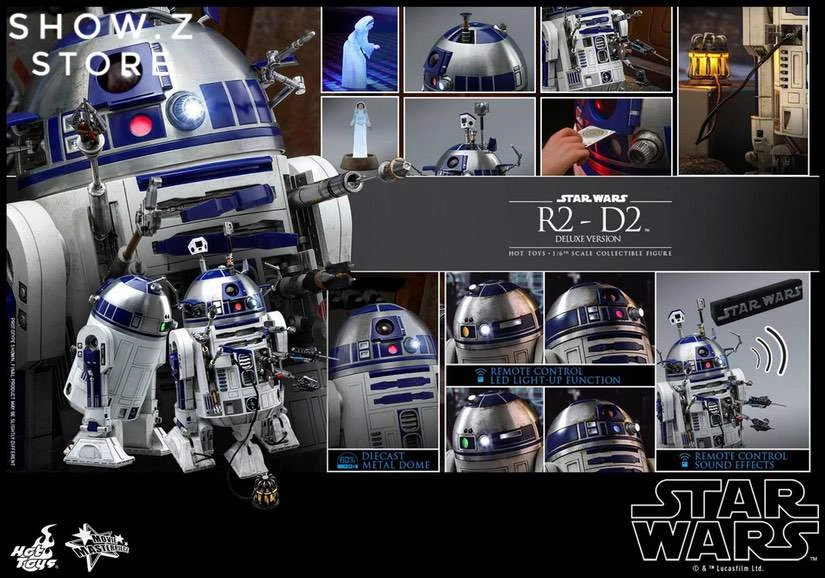 Hot Toys 1/6 Star Wars R2-D2 MMS511 Deluxe Version - Image 3