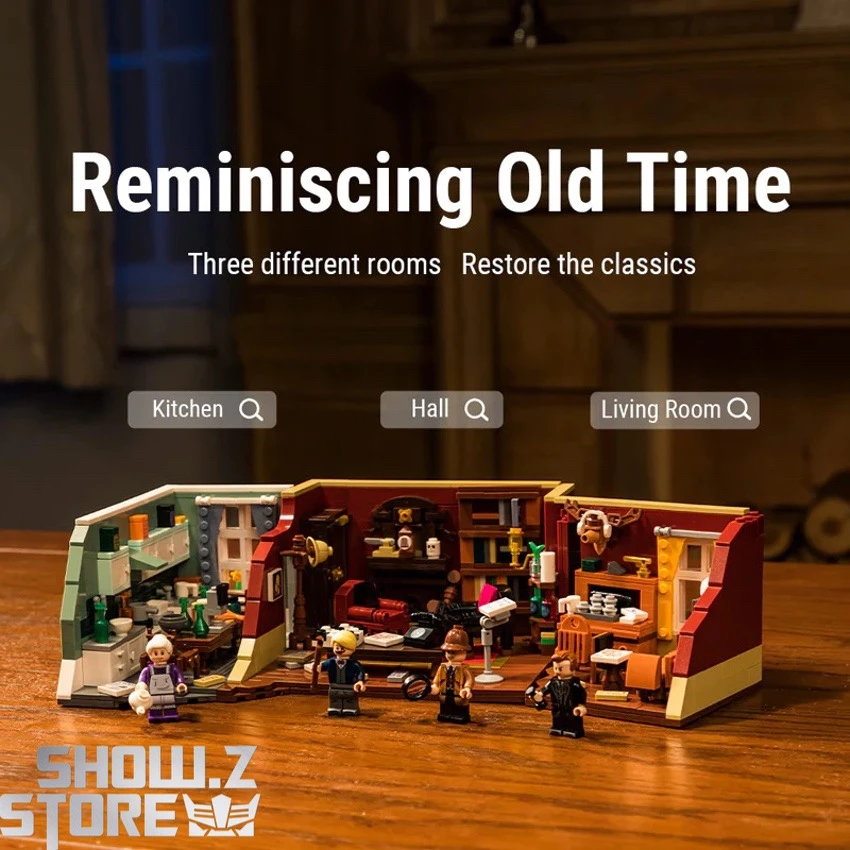 Pantasy 86218 Sherlock Holmes 221B Baker Street Building Blocks - Image 13