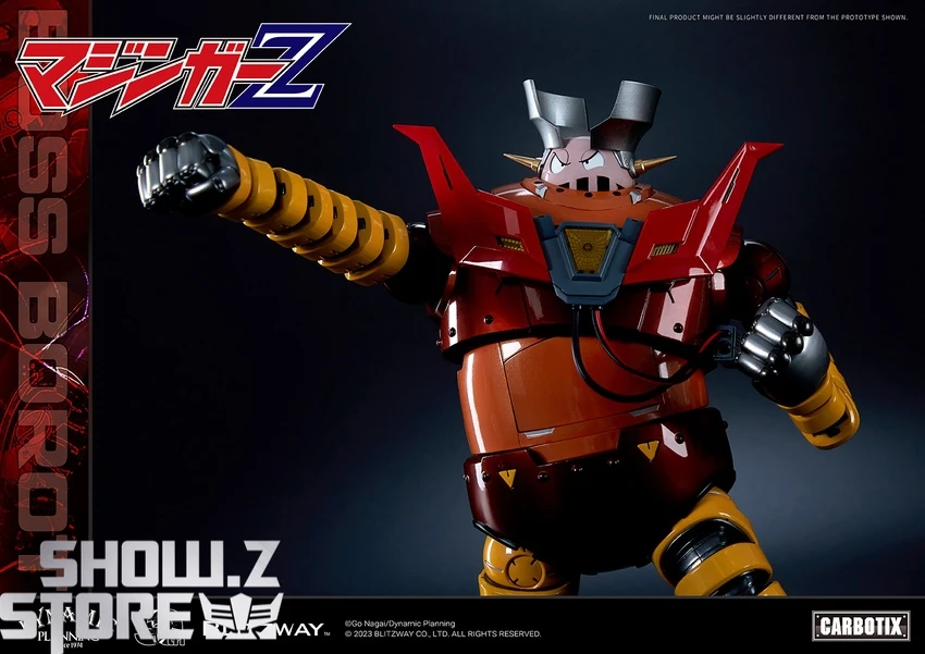 Blitzway BW-CA-10801 Carbotix Mazinger Z Boss Borot - Image 17