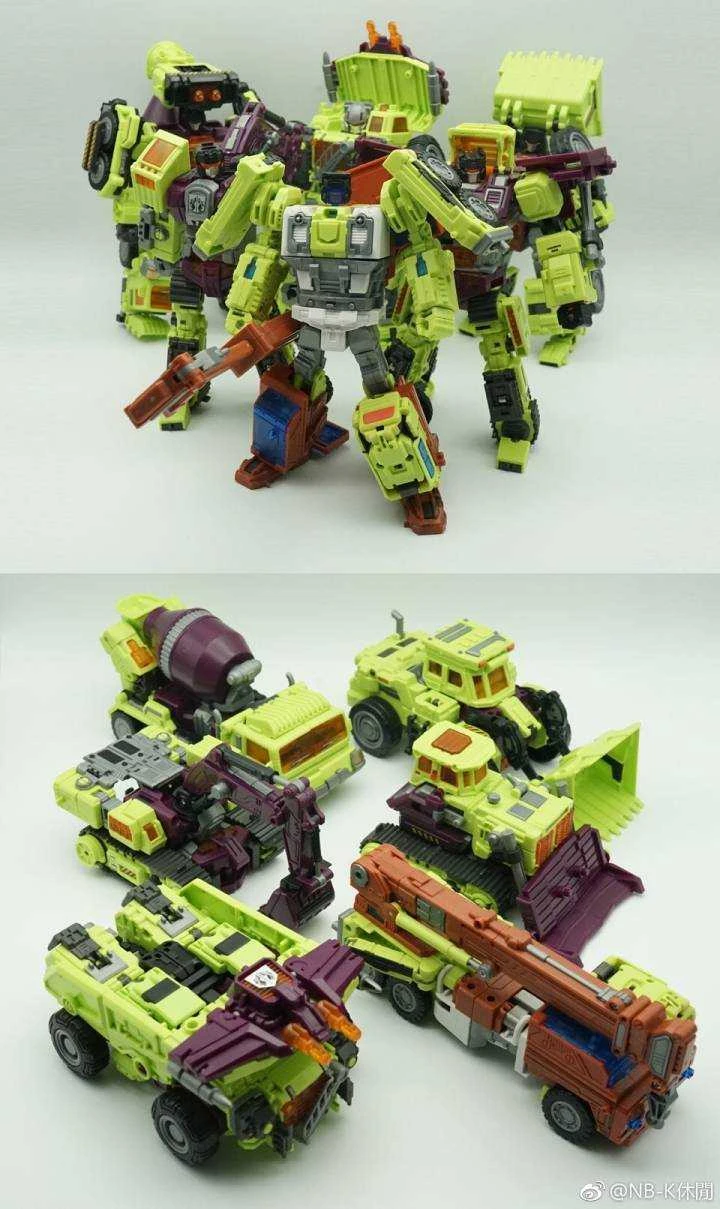 NBK Devastator TF Engineering Full Set Of 6 - Image 6