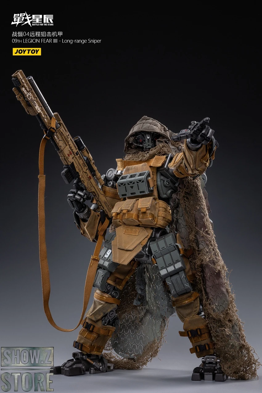 JoyToy Source 1/18 09th FEAR 04 Long-Range Sniper Mech W/ Pilot - Image 8