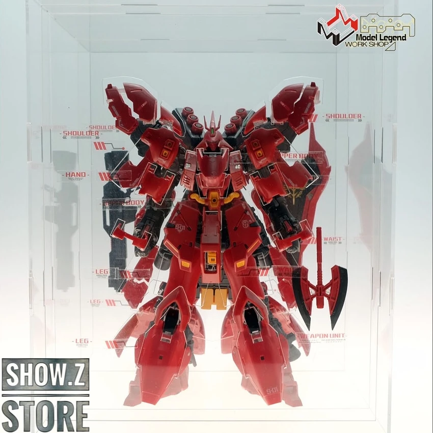 Model Legend 1/144 MSN-04 Sazabi Internal Structure Showcase Display