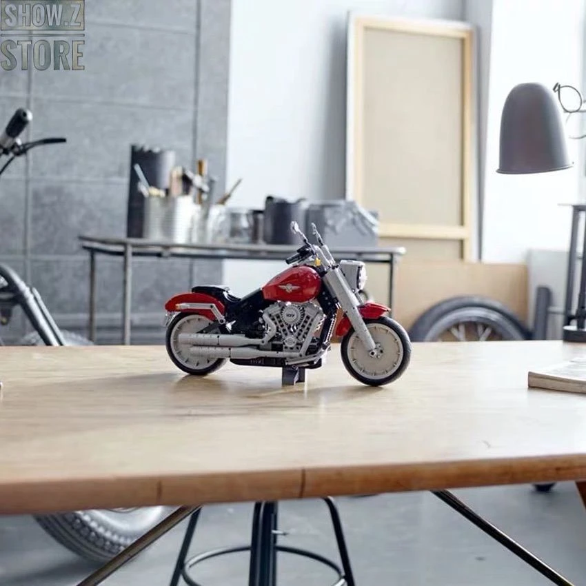 Lepin/Jack 91025 Harley-Davidson Motorcycle Fat Boy - Image 15