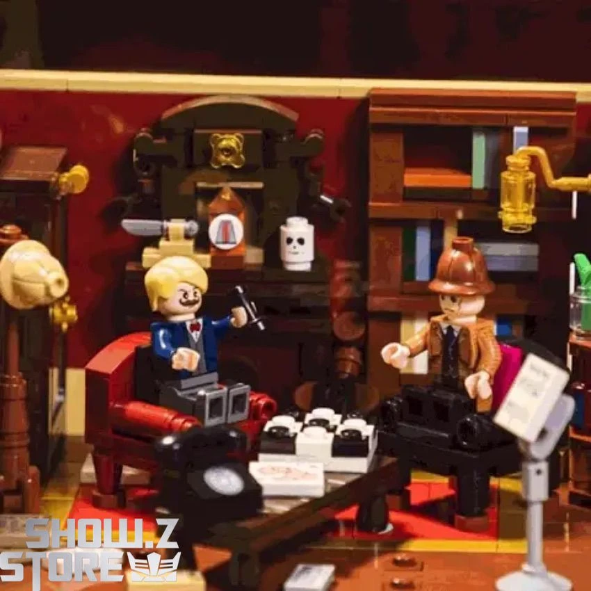 Pantasy 86218 Sherlock Holmes 221B Baker Street Building Blocks - Image 8