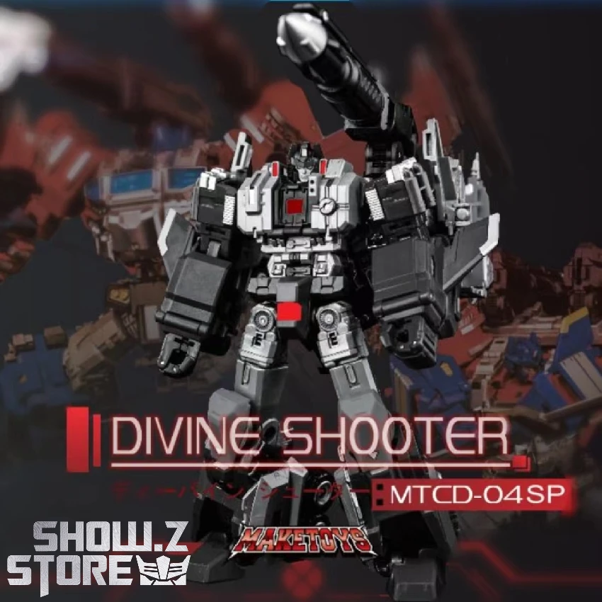Maketoys MTCD-04SP Divine Shooter Super Ginrai Optimus Prime Dark Version - Image 6