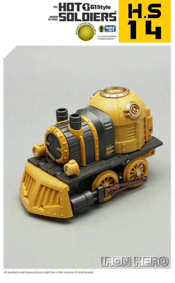 Mech Planet Hot Soldiers HS14 Iron Hero Bumblebee Hearts Of Steel - Image 8