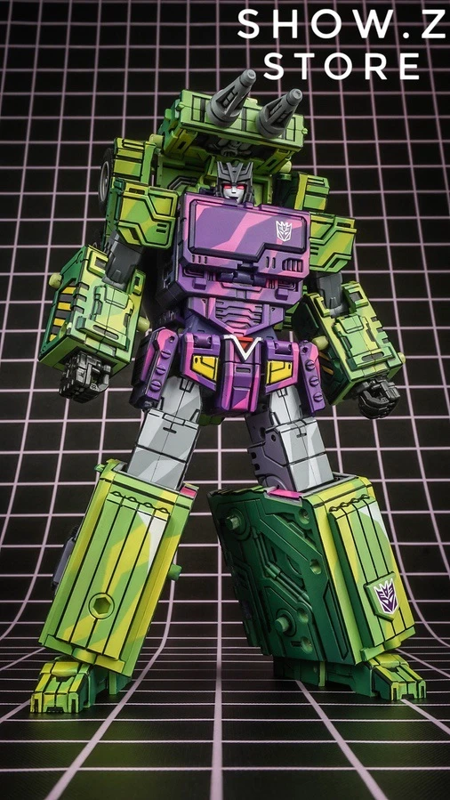 Toyworld TW TW-C07A TWC07A Constructor Devastator Cel Cell Shaded Standard Version Set Of 6 - Image 16