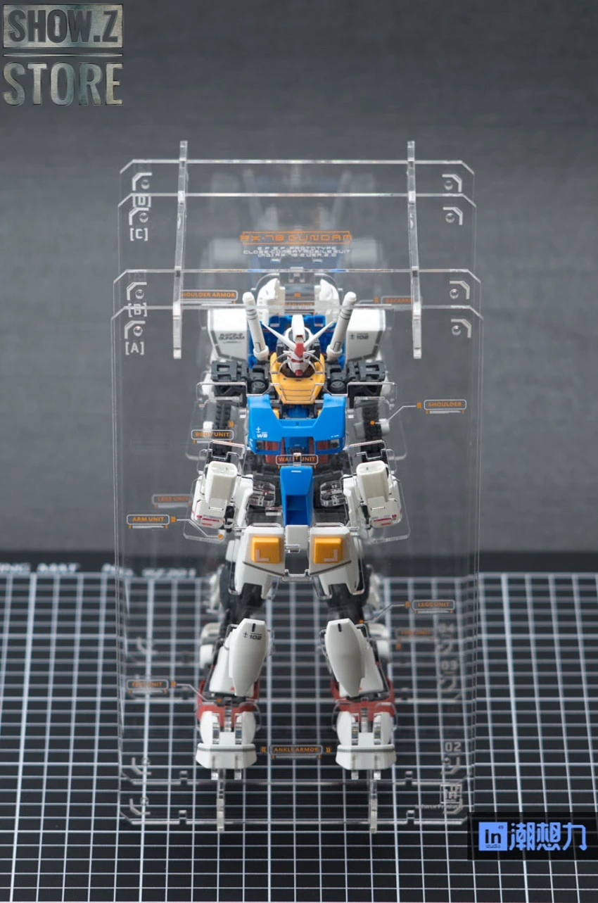 Inforce MG02 MG 1/100 RX-78-2 GUNDAM Ver.2.0 Internal Structure Showcase Display - Image 10
