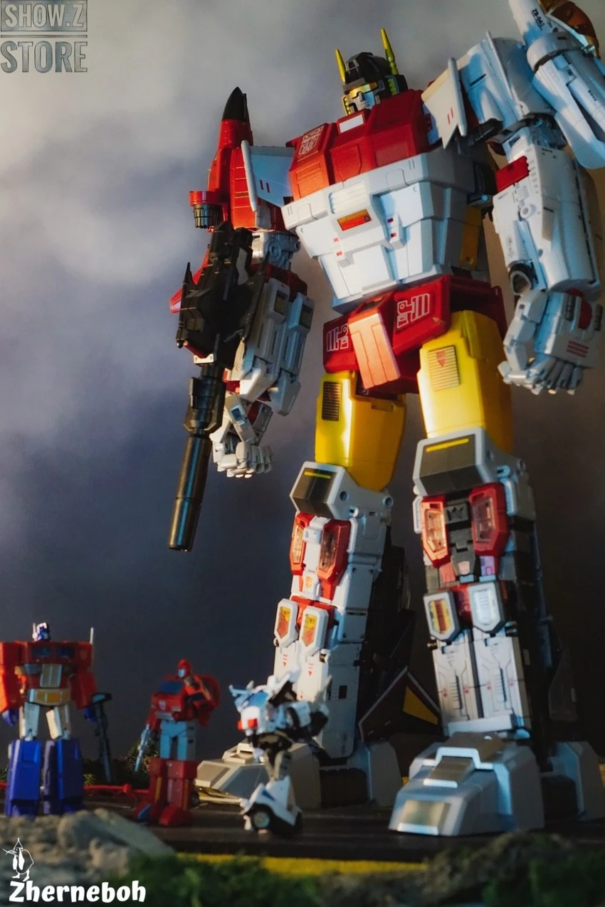 Zeta Toys ZB-06 Superitron Superion Metallic Full Paint Version Set Of 6 - Image 2