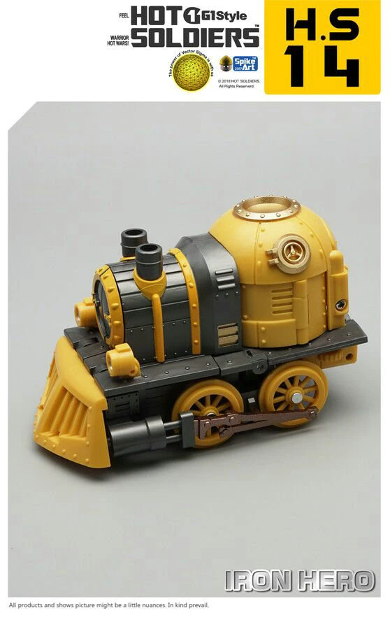 Mech Planet Hot Soldiers HS14 Iron Hero Bumblebee Hearts Of Steel - Image 7