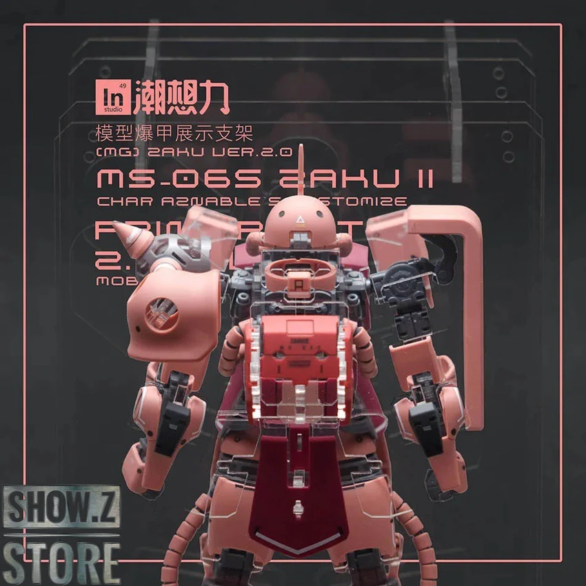 Inforce MS-06S Zaku II Commander Type Internal Structure Showcase Display - Image 4