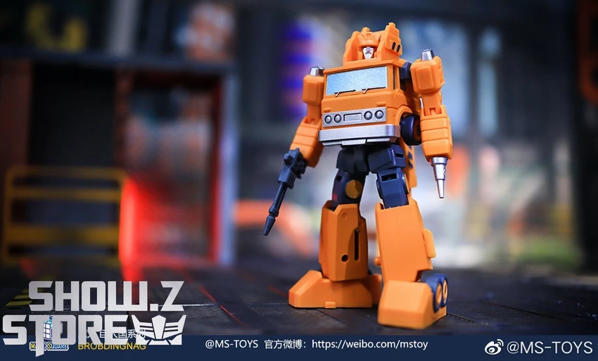 Magic Square MS-B01A Architect Inferno & MS-B02A Fire Extinguisher Grapple Metallic Color Version Set Of 2 - Image 12