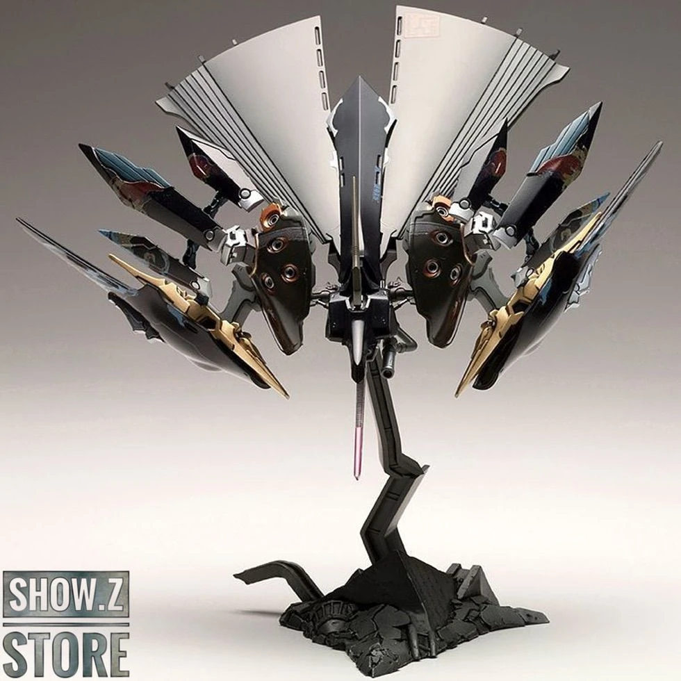 Kotobukiya Ikaruga 1/144 Hitekkai Ginkei Black Version Model Kit - Image 4