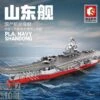 Sembo Block 202001 1/350 PLA Navy Shandong Military Aircraft Battleship