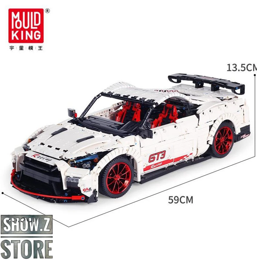 Mould King 13172 The Nismo Nissan GTR GT3 - Image 5