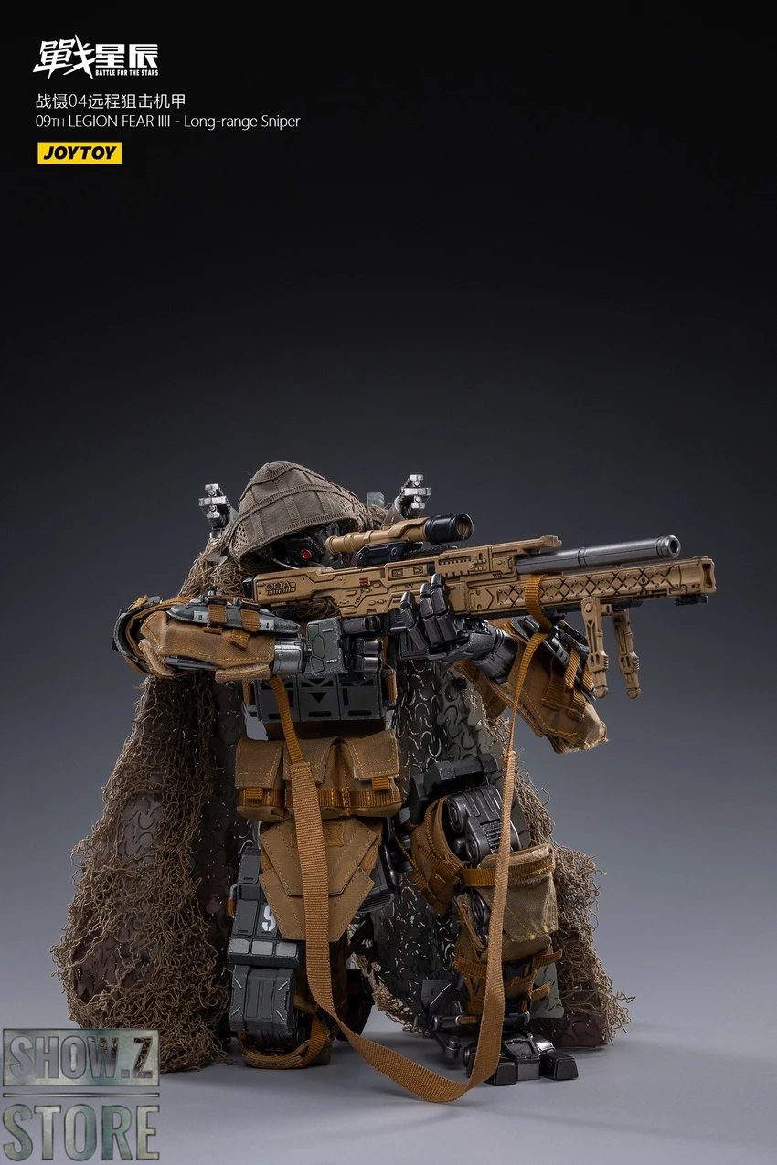 JoyToy Source 1/18 09th FEAR 04 Long-Range Sniper Mech W/ Pilot - Image 10