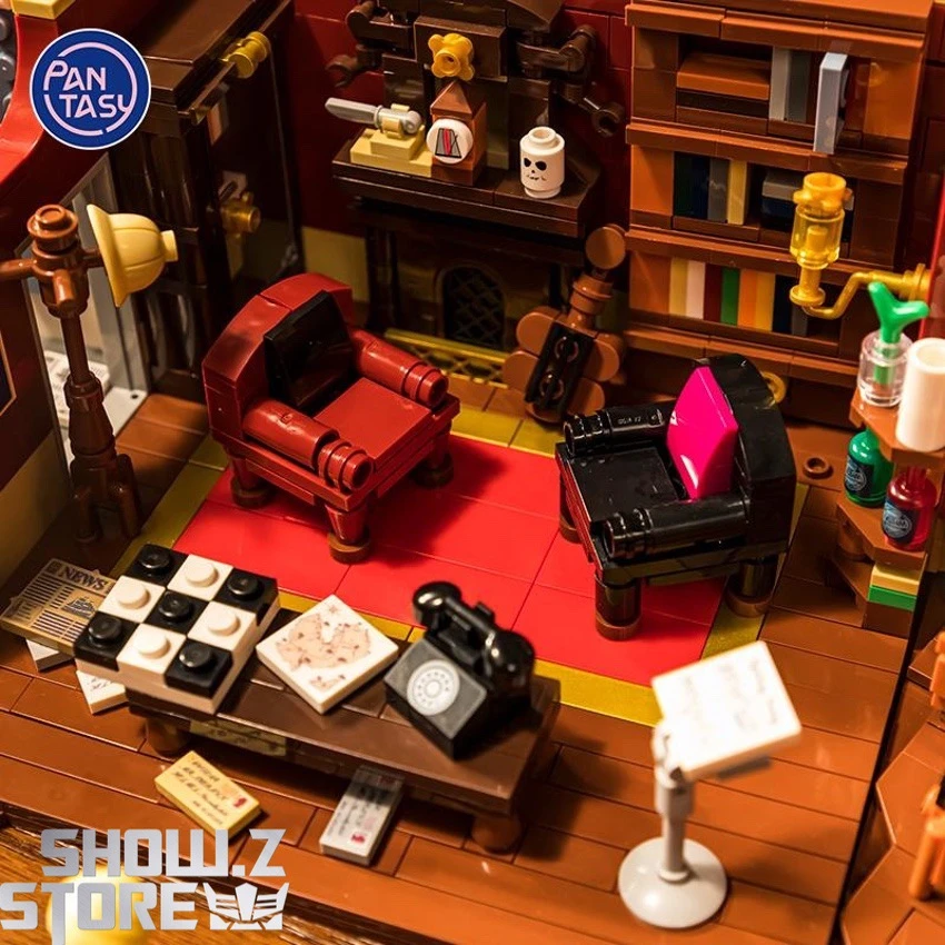 Pantasy 86218 Sherlock Holmes 221B Baker Street Building Blocks - Image 5