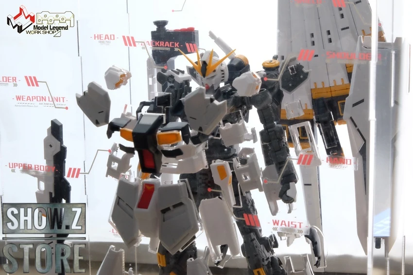 Model Legend 1/144 RX-93 ν Gundam Internal Structure Showcase Display - Image 13