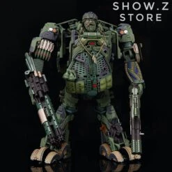 WeiJiang Wei Jiang WJ M02 M-02 Robot Force Hound Oversized Black Apple Alloy Modified Version
