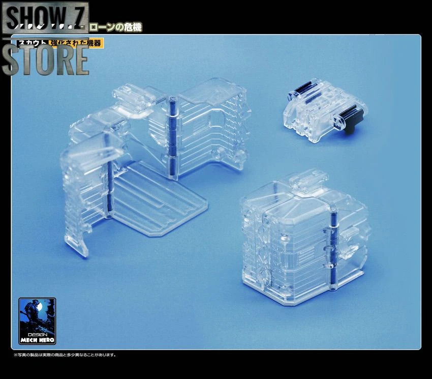 MechFansToys Lost Planet Powered-Suit DA02T/03T/08T/09T Clear Version Set Of 4 - Image 7