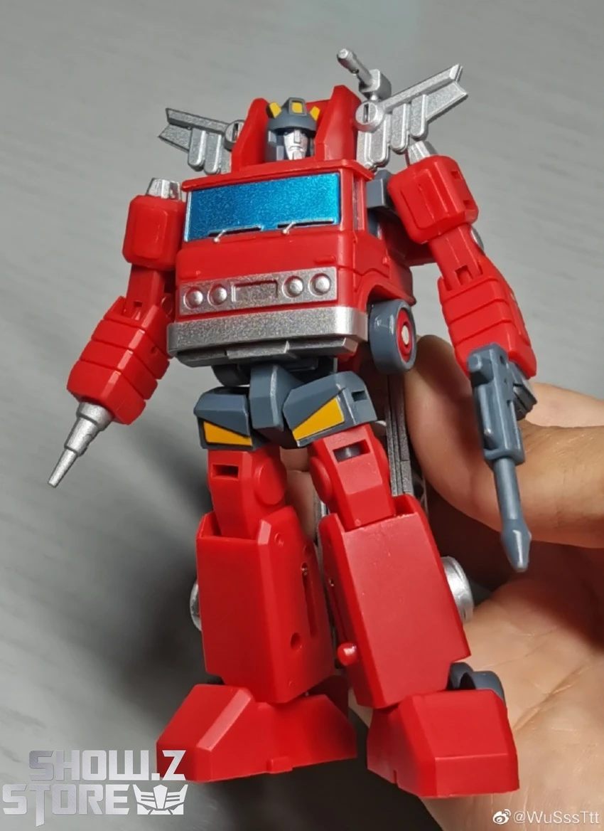 Magic Square MS-B01A Architect Inferno & MS-B02A Fire Extinguisher Grapple Metallic Color Version Set Of 2 - Image 5