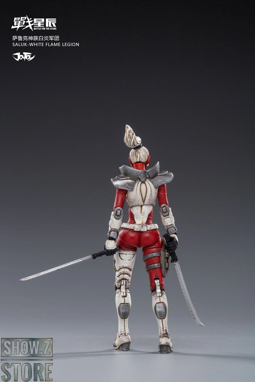 JoyToy Source 1/18 Saluk White Flame Legion Set Of 3 - Image 10