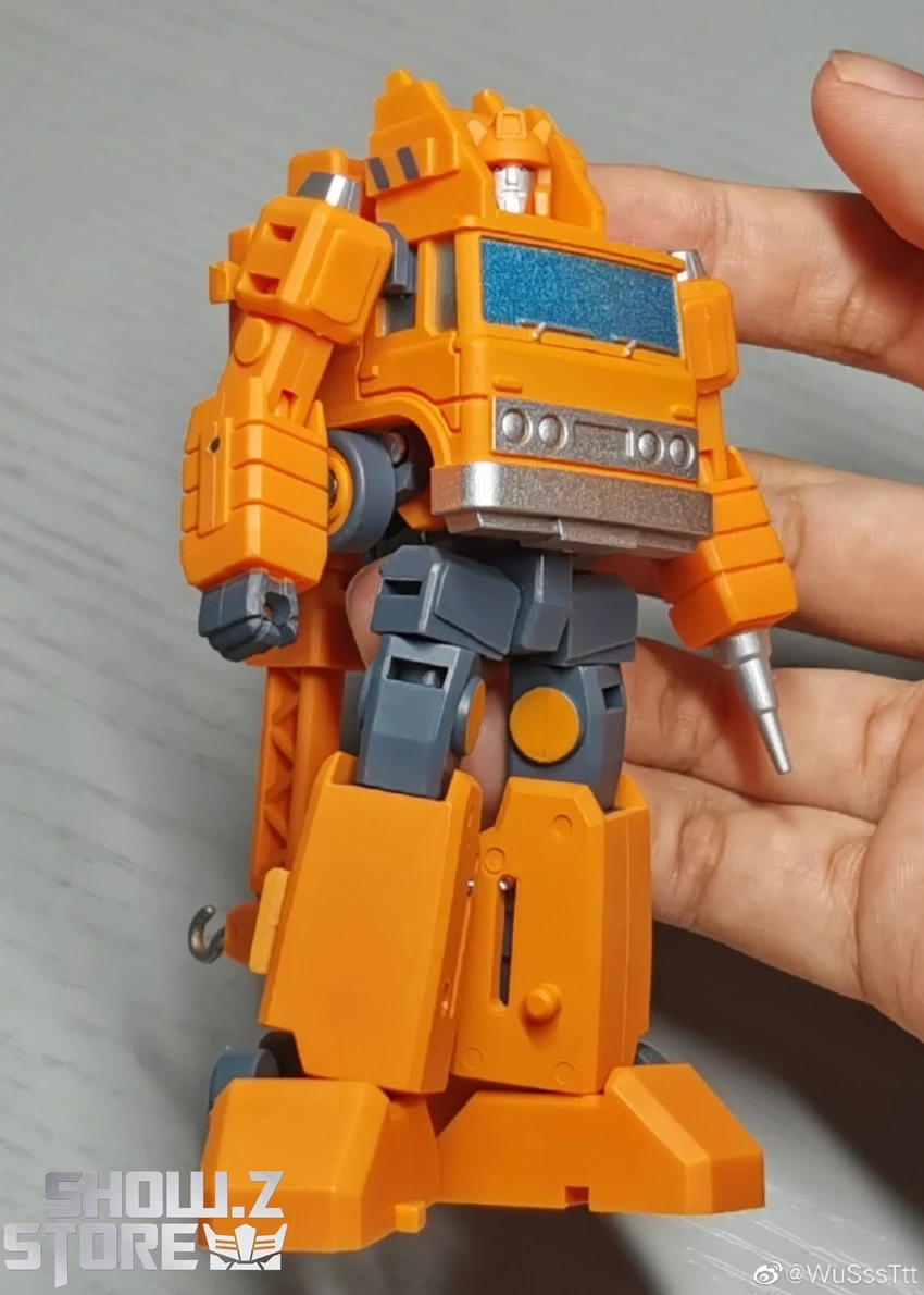 Magic Square MS-B01A Architect Inferno & MS-B02A Fire Extinguisher Grapple Metallic Color Version Set Of 2 - Image 7