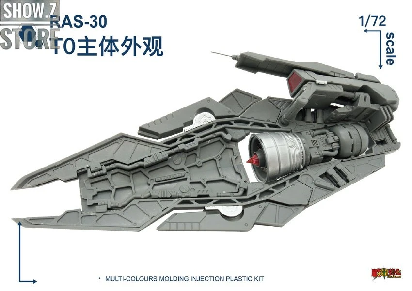 Rodams 1/72 RAS-30 RX-78GP03S Gundam Orange Version Model Kit - Image 13