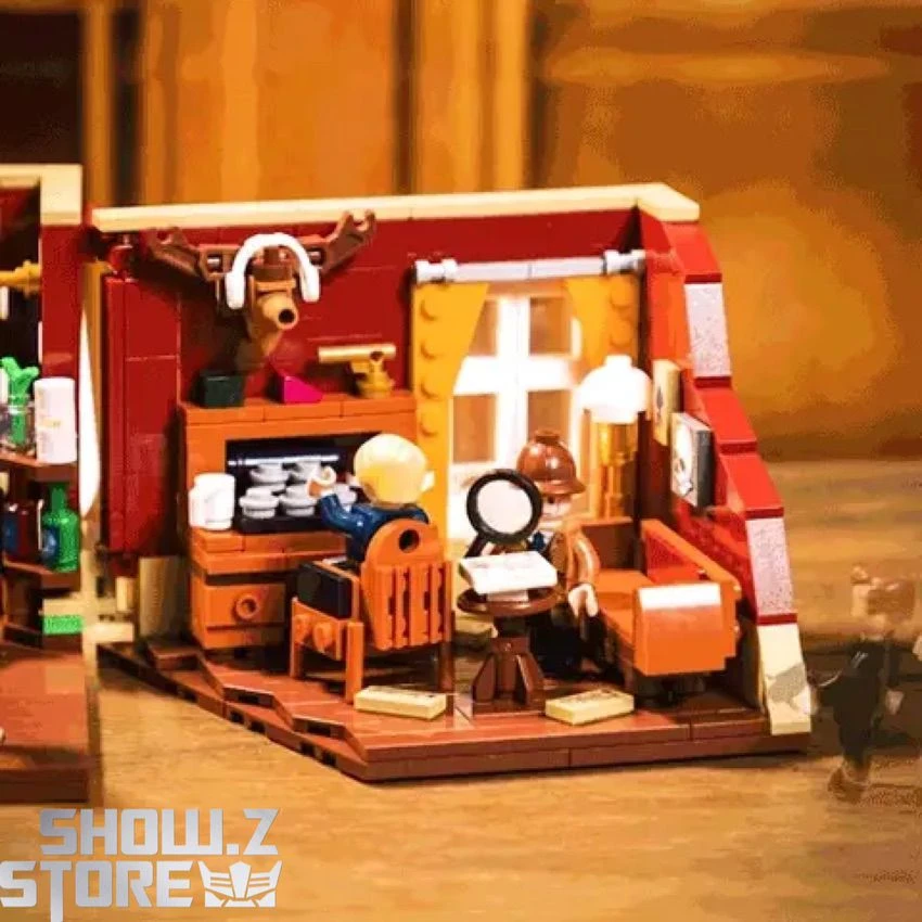 Pantasy 86218 Sherlock Holmes 221B Baker Street Building Blocks - Image 10