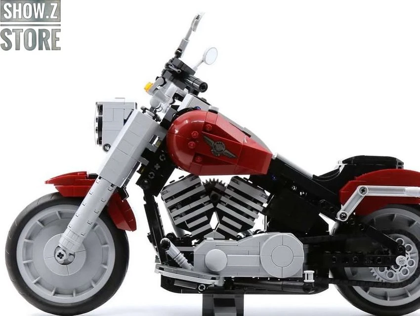Lepin/Jack 91025 Harley-Davidson Motorcycle Fat Boy - Image 4