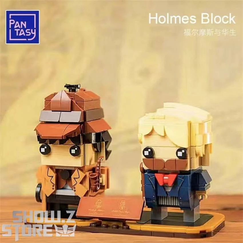 Pantasy 99101 Licensed Sherlock Holmes & Dr.Watson Building Blocks - Image 2
