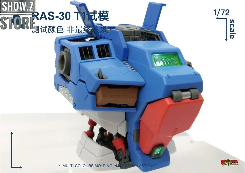 Rodams 1/72 RAS-30 RX-78GP03S Gundam Clear Version Model Kit - Image 8