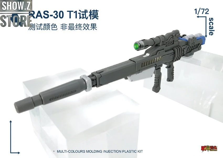 Rodams 1/72 RAS-30 RX-78GP03S Gundam Orange Version Model Kit - Image 3