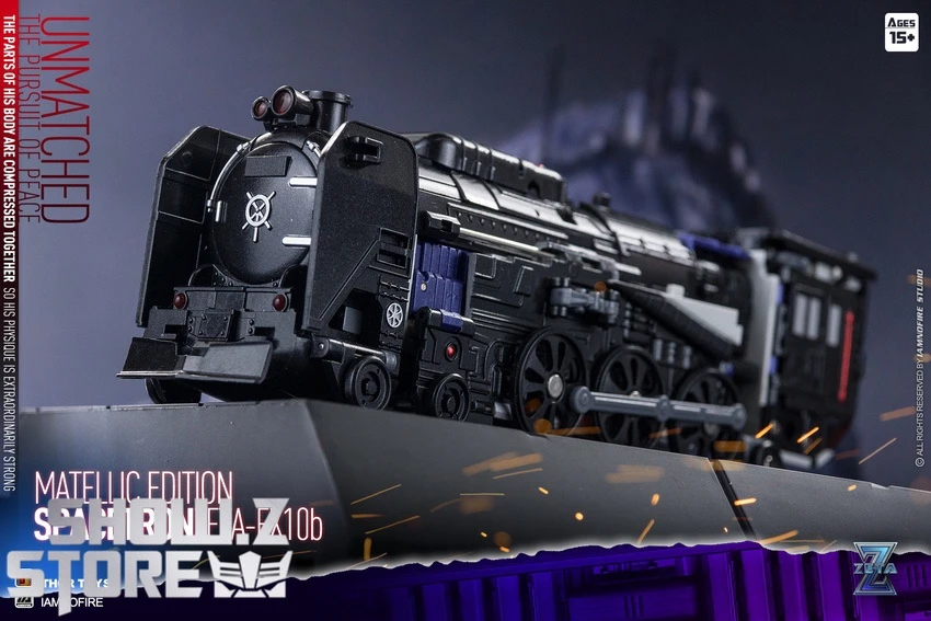 Zeta Toys EX-10B Spacetron Astrotrain Metallic Version - Image 4