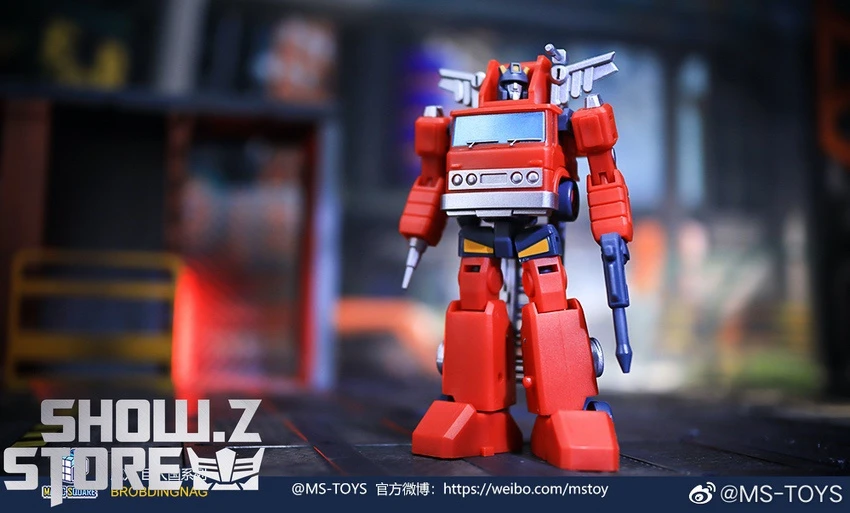 Magic Square MS-B01A Architect Inferno & MS-B02A Fire Extinguisher Grapple Metallic Color Version Set Of 2 - Image 16