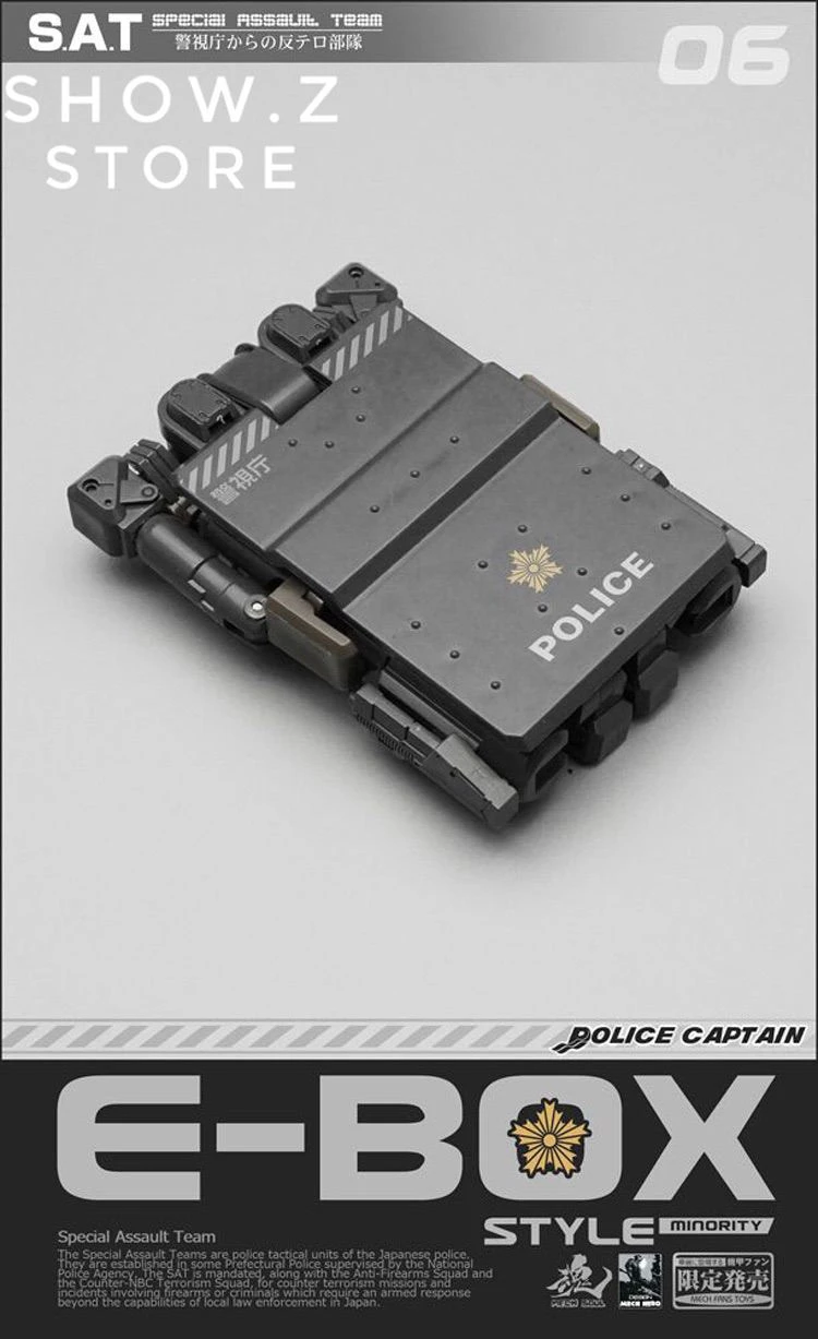 MechFansToys SAT-06B E-Box Assault Team Style Minority Black Version - Image 5