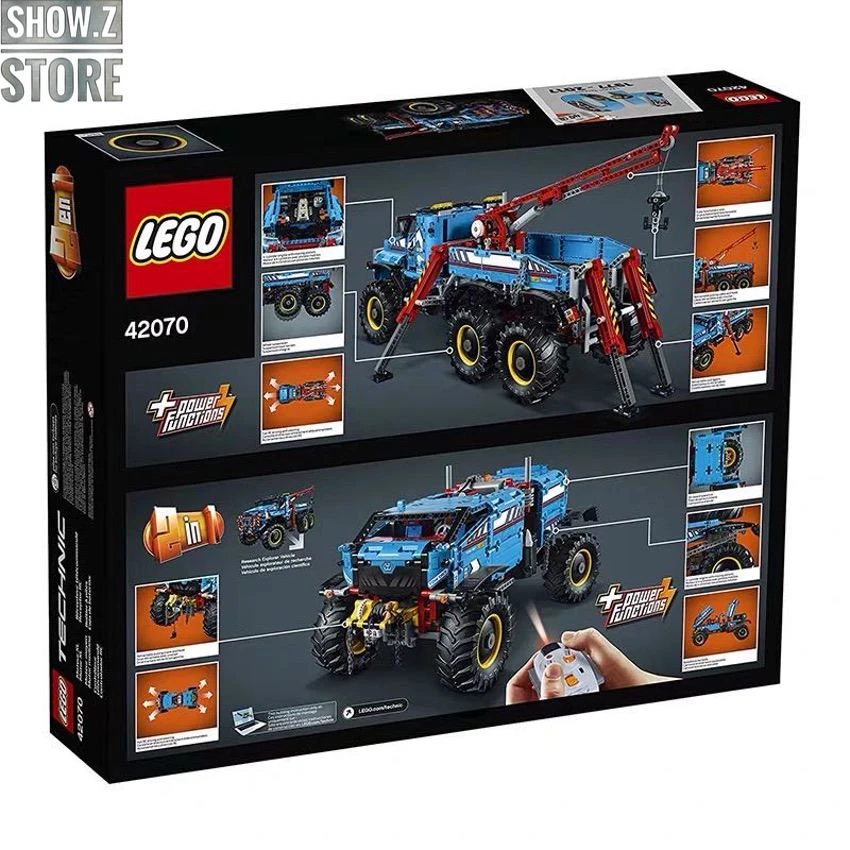 Lepin 20056 6×6 All Terrain RC Tow Truck - Image 3