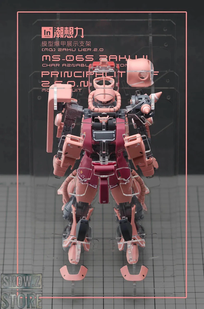 Inforce MS-06S Zaku II Commander Type Internal Structure Showcase Display - Image 12