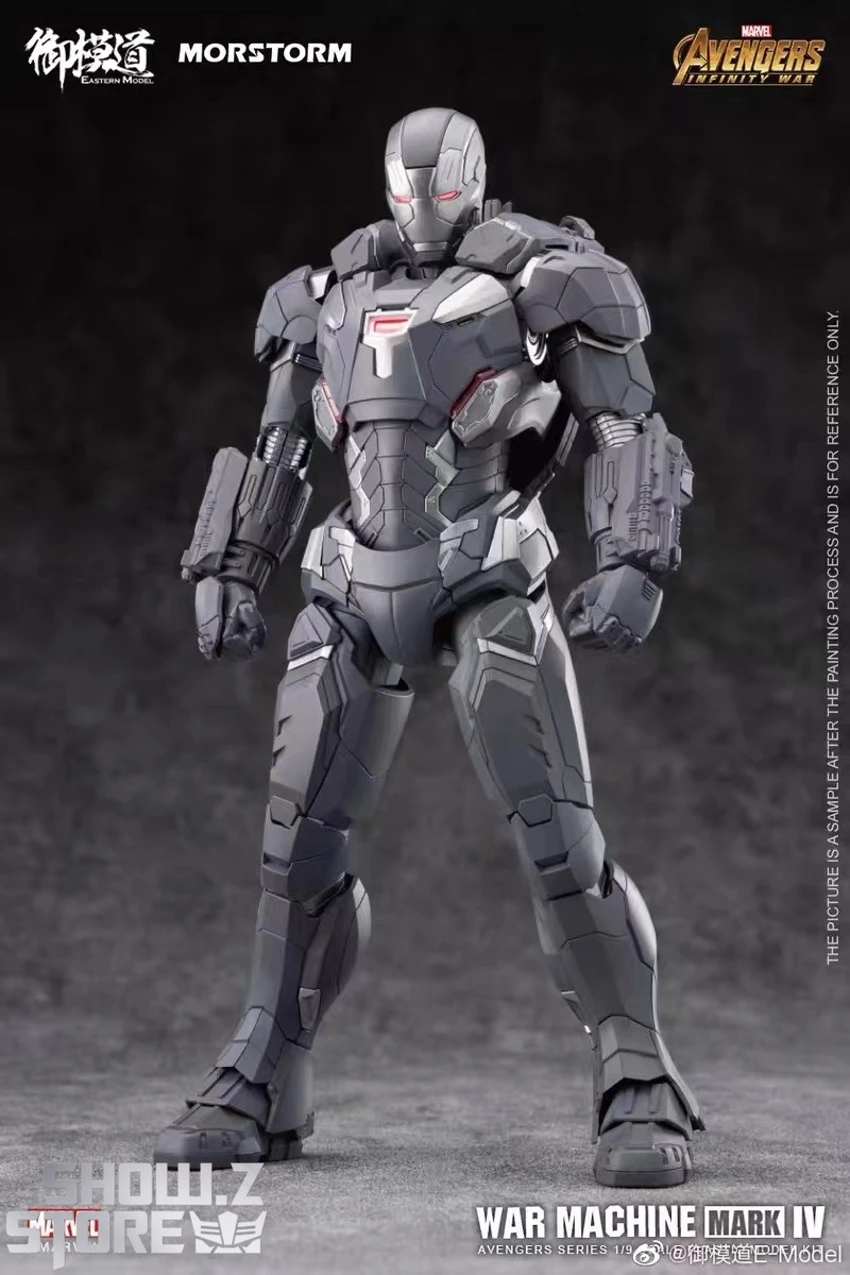 Eastern Model 1/9 Iron Man Mark 4 War Machine Model Kit Reissue - Image 19