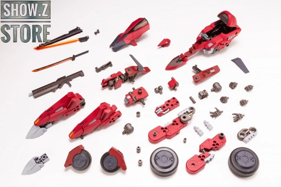 Kotobukiya Hexa Gear 1/24 Bulkarm Glanz Red Alert - Image 5