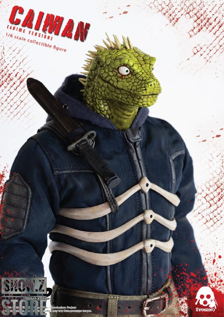 Threezero Studio 1/6 Dorohedoro Caiman Anime Version - Image 6