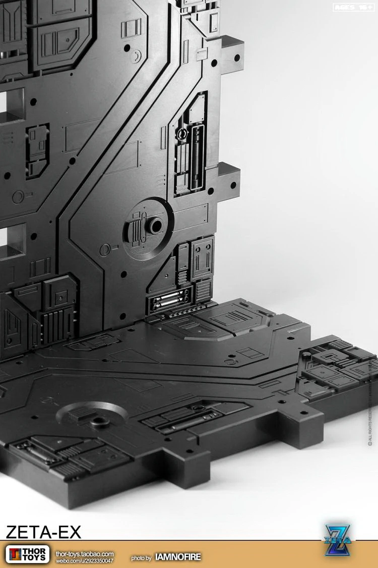 Zeta Toys Zeta-EX Display Base (Orange & Black) - Image 11