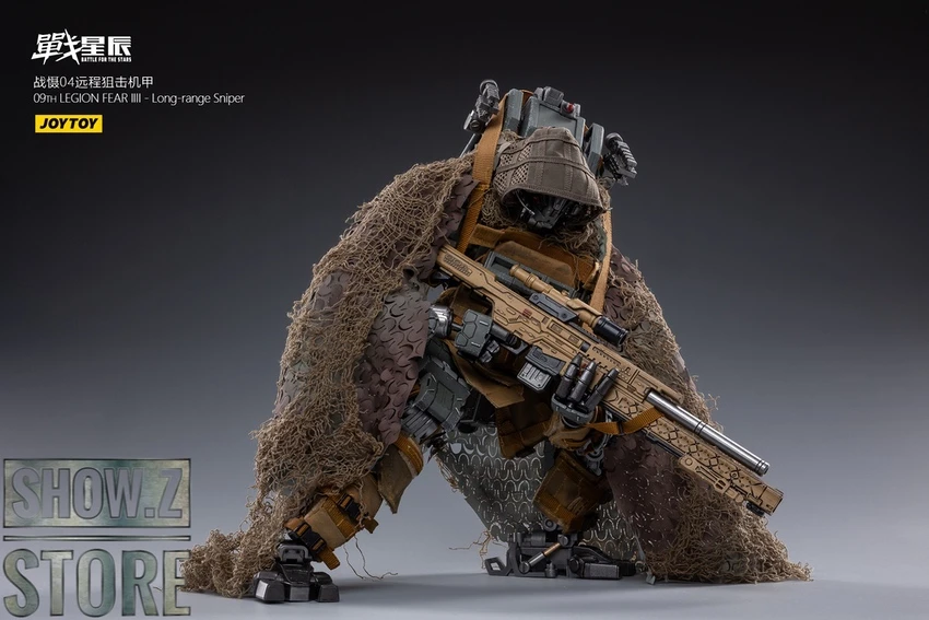 JoyToy Source 1/18 09th FEAR 04 Long-Range Sniper Mech W/ Pilot - Image 13